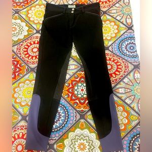 Black and Purple Dover Breeches